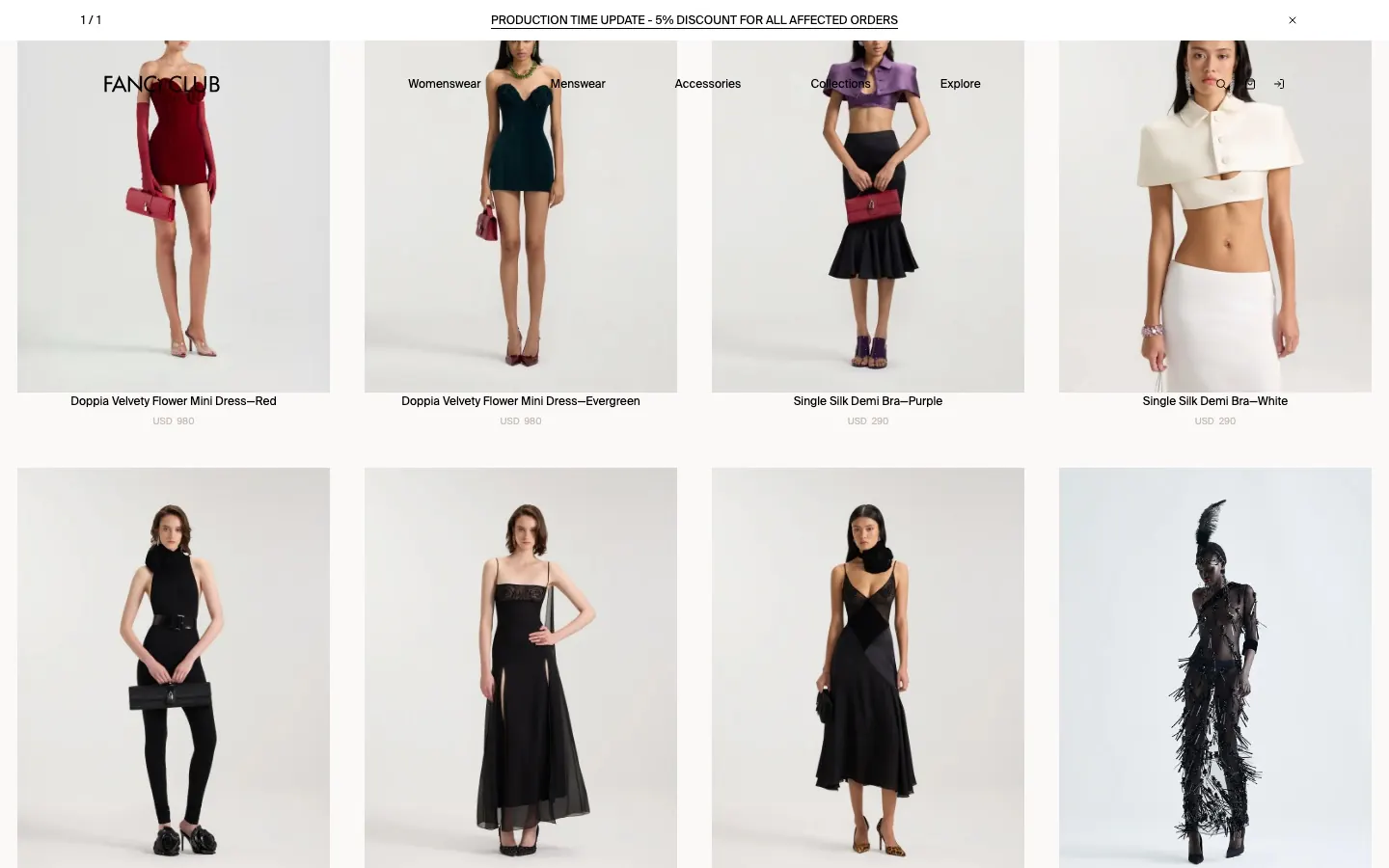 Collection grid